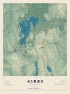 Map of Morris, Connecticut