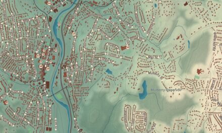 Beautifully Detailed Map of Naugatuck, Connecticut