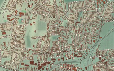 Beautifully Detailed Map of New Britain, Connecticut