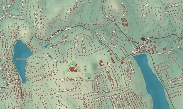Beautifully Detailed Map of New Fairfield, Connecticut
