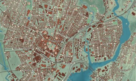 Beautifully Detailed Map of New Haven, Connecticut