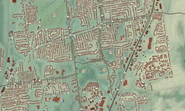 Beautifully Detailed Map of Newington, Connecticut