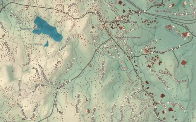 Beautifully Detailed Map of Newtown, Connecticut