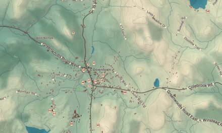 Beautifully Detailed Map of Norfolk, Connecticut