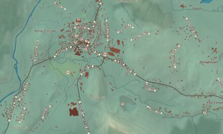 Beautifully Detailed Map of North Canaan, Connecticut