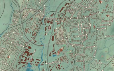 Beautifully Detailed Map of North Haven, Connecticut
