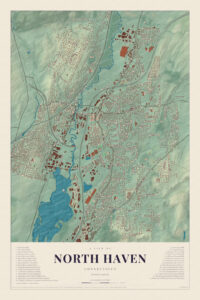 Map of North Haven, Connecticut