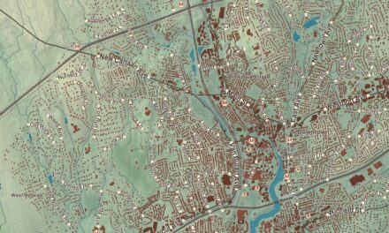 Beautifully Detailed Map of Norwalk, Connecticut