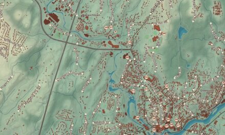 Beautifully Detailed Map of Norwich, Connecticut