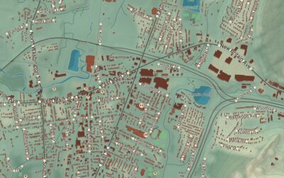 Beautifully Detailed Map of Plainville, Connecticut