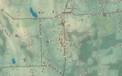 Beautifully Detailed Map of Pomfret, Connecticut