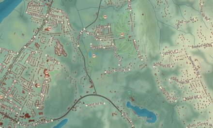 Beautifully Detailed Map of Portland, Connecticut