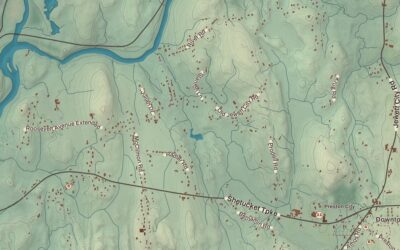 Beautifully Detailed Map of Preston, Connecticut