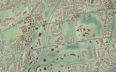 Beautifully Detailed Map of Rocky Hill, Connecticut