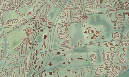 Beautifully Detailed Map of Rocky Hill, Connecticut