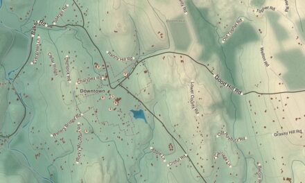 Beautifully Detailed Map of Roxbury, Connecticut
