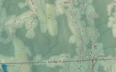 Beautifully Detailed Map of Scotland, Connecticut