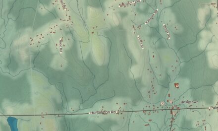 Beautifully Detailed Map of Scotland, Connecticut