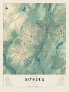 Map of Seymour, Connecticut