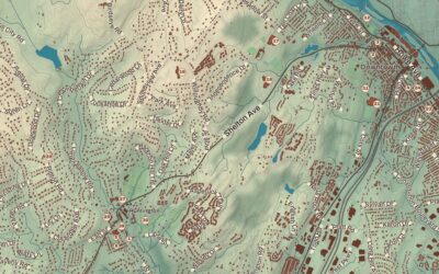 Beautifully Detailed Map of Shelton, Connecticut