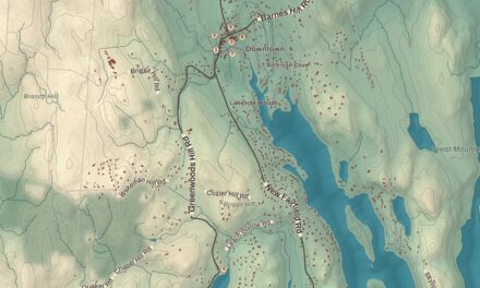 Beautifully Detailed Map of Sherman, Connecticut