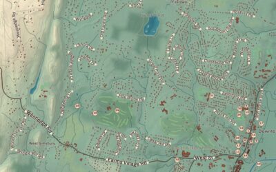 Beautifully Detailed Map of Simsbury, Connecticut