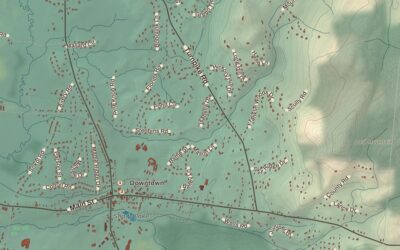 Beautifully Detailed Map of Somers, Connecticut