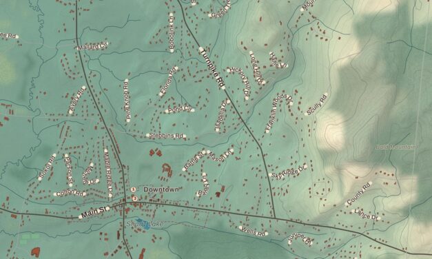 Beautifully Detailed Map of Somers, Connecticut