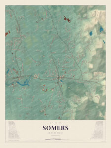 Map of Somers, Connecticut