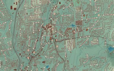 Beautifully Detailed Map of Southington, Connecticut