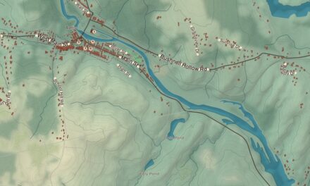 Beautifully Detailed Map of Sprague, Connecticut