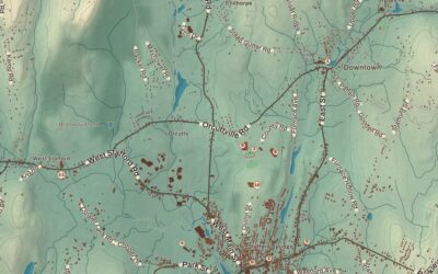 Beautifully Detailed Map of Stafford, Connecticut