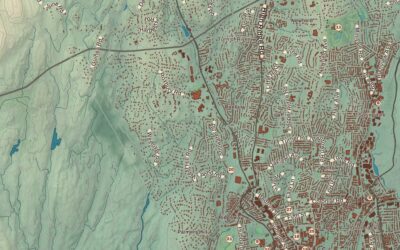 Beautifully Detailed Map of Stamford, Connecticut