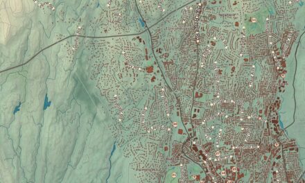 Beautifully Detailed Map of Stamford, Connecticut