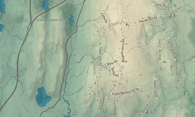 Beautifully Detailed Map of Sterling, Connecticut