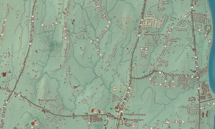 Beautifully Detailed Map of Suffield, Connecticut