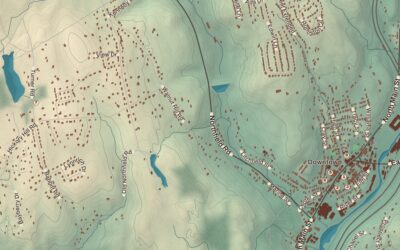 Beautifully Detailed Map of Thomaston, Connecticut