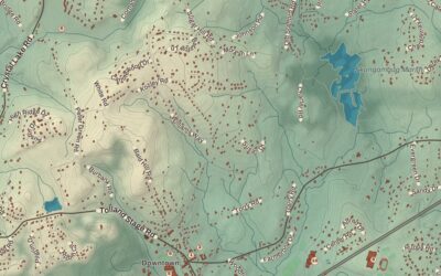 Beautifully Detailed Map of Tolland, Connecticut
