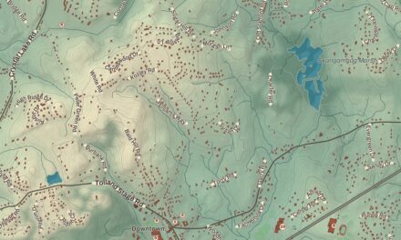 Beautifully Detailed Map of Tolland, Connecticut