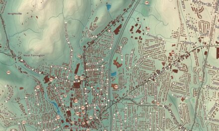 Beautifully Detailed Map of Torrington, Connecticut