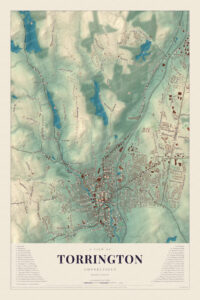 Map of Torrington, Connecticut