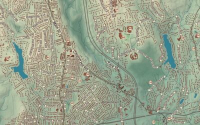 Beautifully Detailed Map of Trumbull, Connecticut