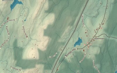 Beautifully Detailed Map of Union, Connecticut