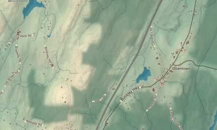 Beautifully Detailed Map of Union, Connecticut