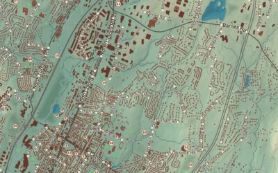 Beautifully Detailed Map of Wallingford, Connecticut