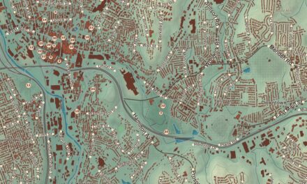 Beautifully Detailed Map of Waterbury, Connecticut
