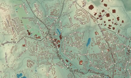 Beautifully Detailed Map of Watertown, Connecticut