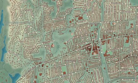 Beautifully Detailed Map of West Hartford, Connecticut