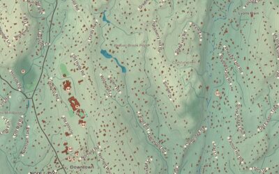 Beautifully Detailed Map of Weston, Connecticut