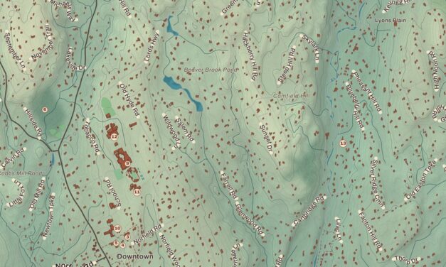 Beautifully Detailed Map of Weston, Connecticut
